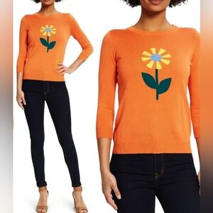 COPY - Modcloth Happy Flower sweater NWT
